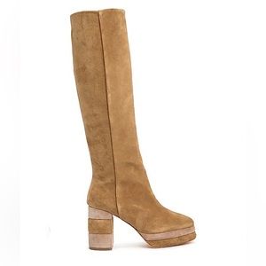 Tory Burch Platform Block Heel Tall Boot